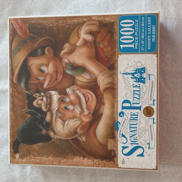 Disney Parks Signature Puzzle Pinocchio 80th Anniversary 1000 pcs